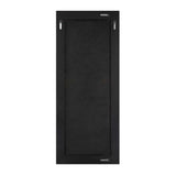 Modern European furniture - Channeled Gray Wood Mirror - www.oroa.com