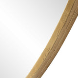 Modern European furniture - Antique Gold Round Mirror - www.oroa.com