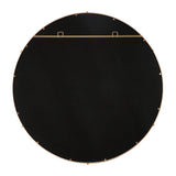 Modern European furniture - White Shagreen Leather Mirror - www.oroa.com
