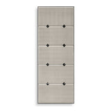 Modern European furniture - Medallion Accented Mirror - www.oroa.com