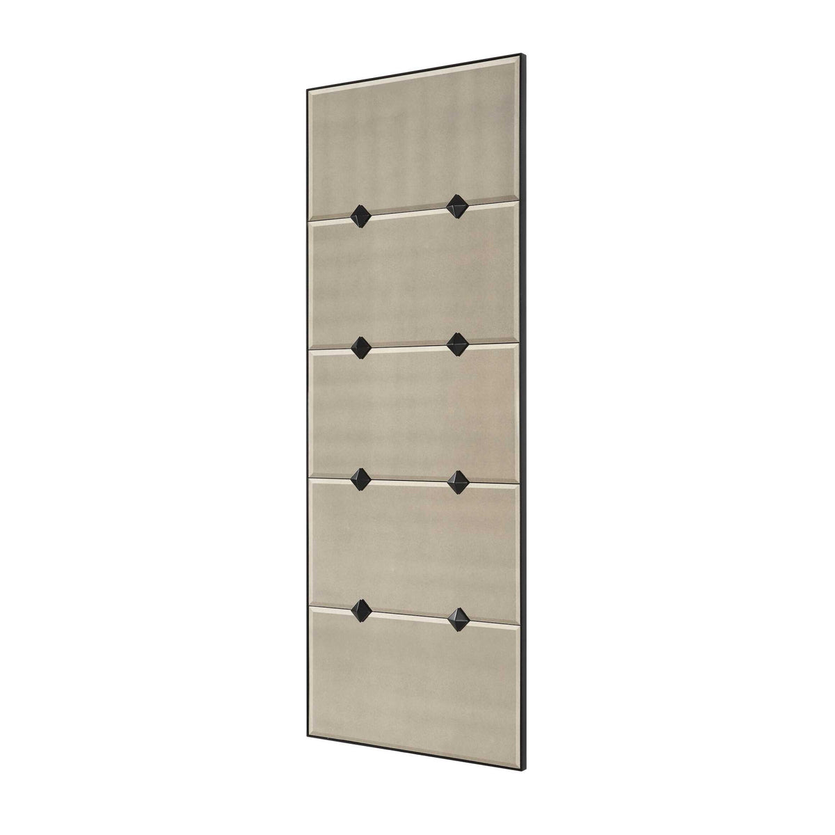 Modern European furniture - Medallion Accented Mirror - www.oroa.com