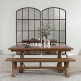 Modern European furniture - Bronze Arch Large Mirror - www.oroa.com