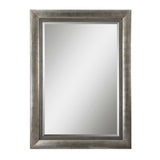 Modern European furniture - Antique Silver Wooden Mirror - www.oroa.com