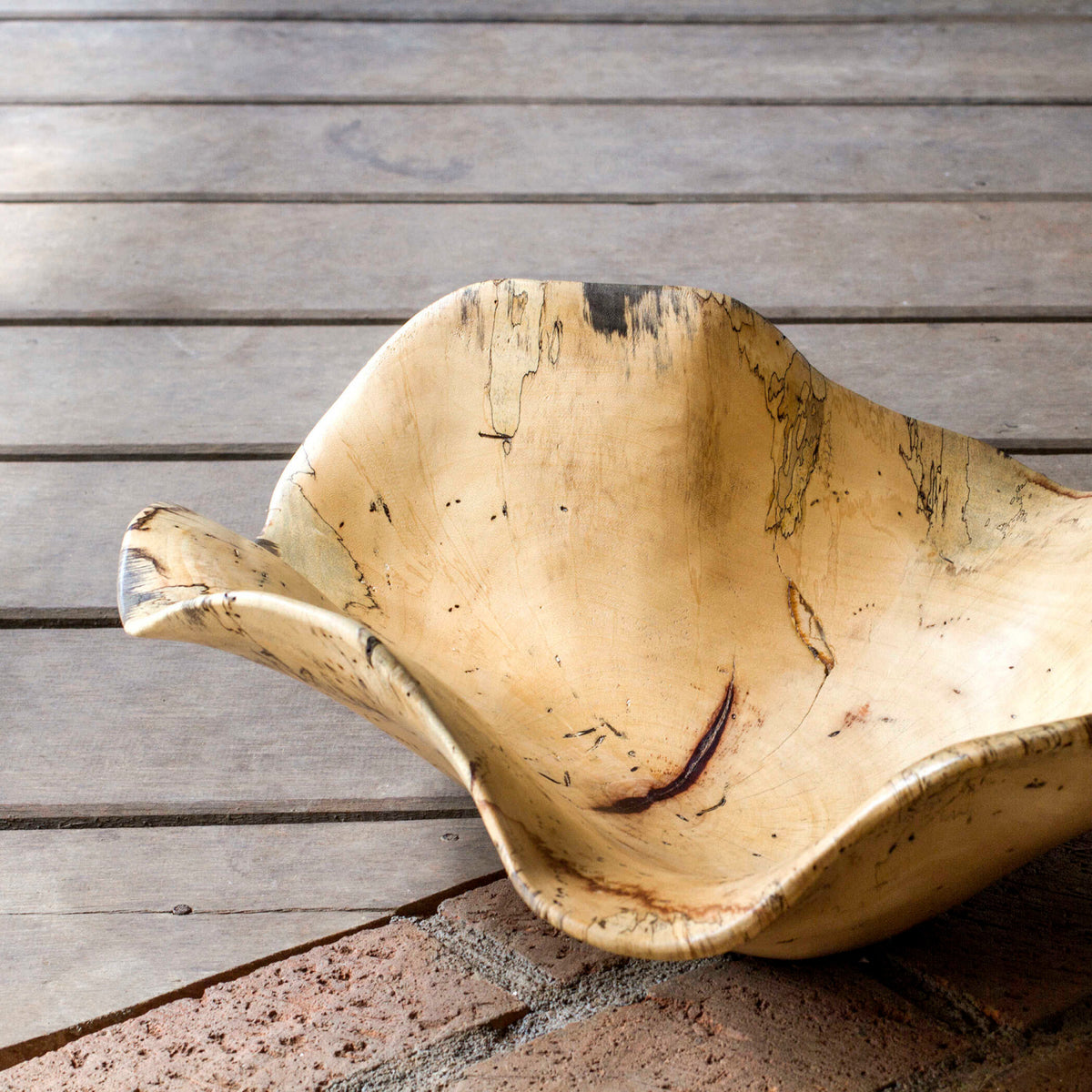 Modern European furniture - Natural Wood Bowl - www.oroa.com