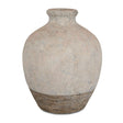 Modern European furniture - Rustic Concrete Ribbed Vase - www.oroa.com