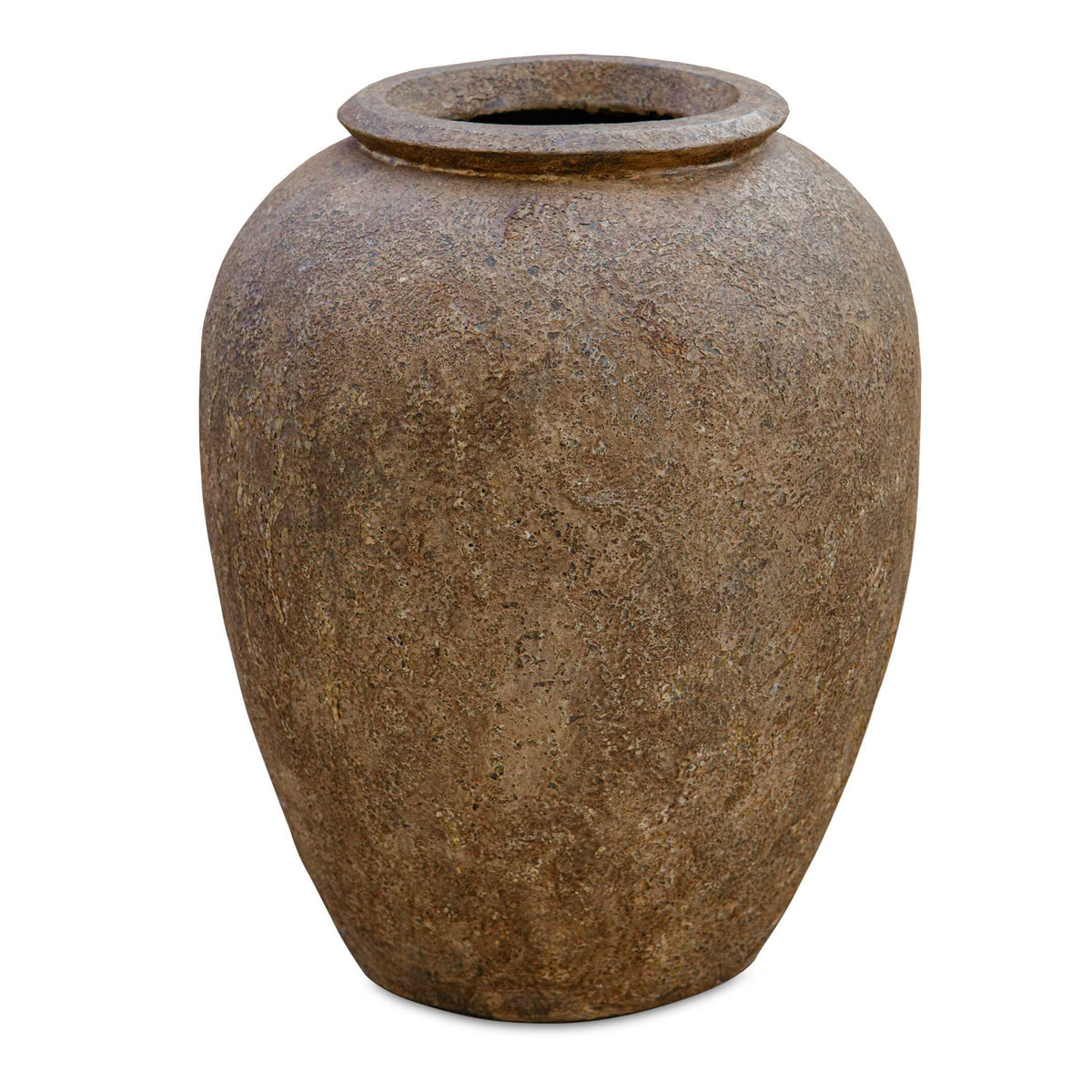 Modern European furniture - Antique Brown Terracotta Planter - www.oroa.com