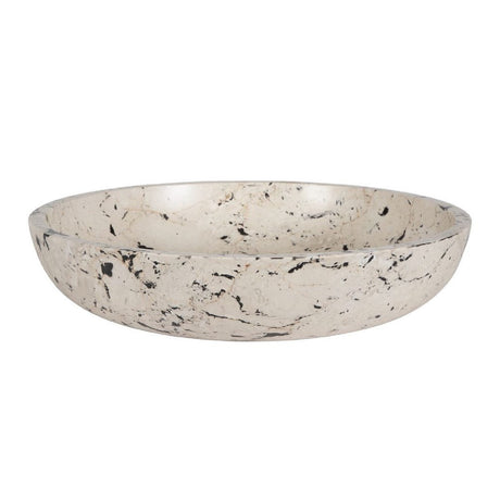 White Limestone Indoor/Outdoor Bowl | Uttermost Nouveau - www.oroa.com