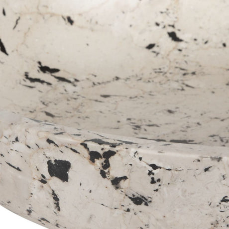 White Limestone Indoor/Outdoor Bowl | Uttermost Nouveau - www.oroa.com