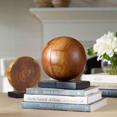 Modern European furniture - Natural Wood Modern Bookends - www.oroa.com