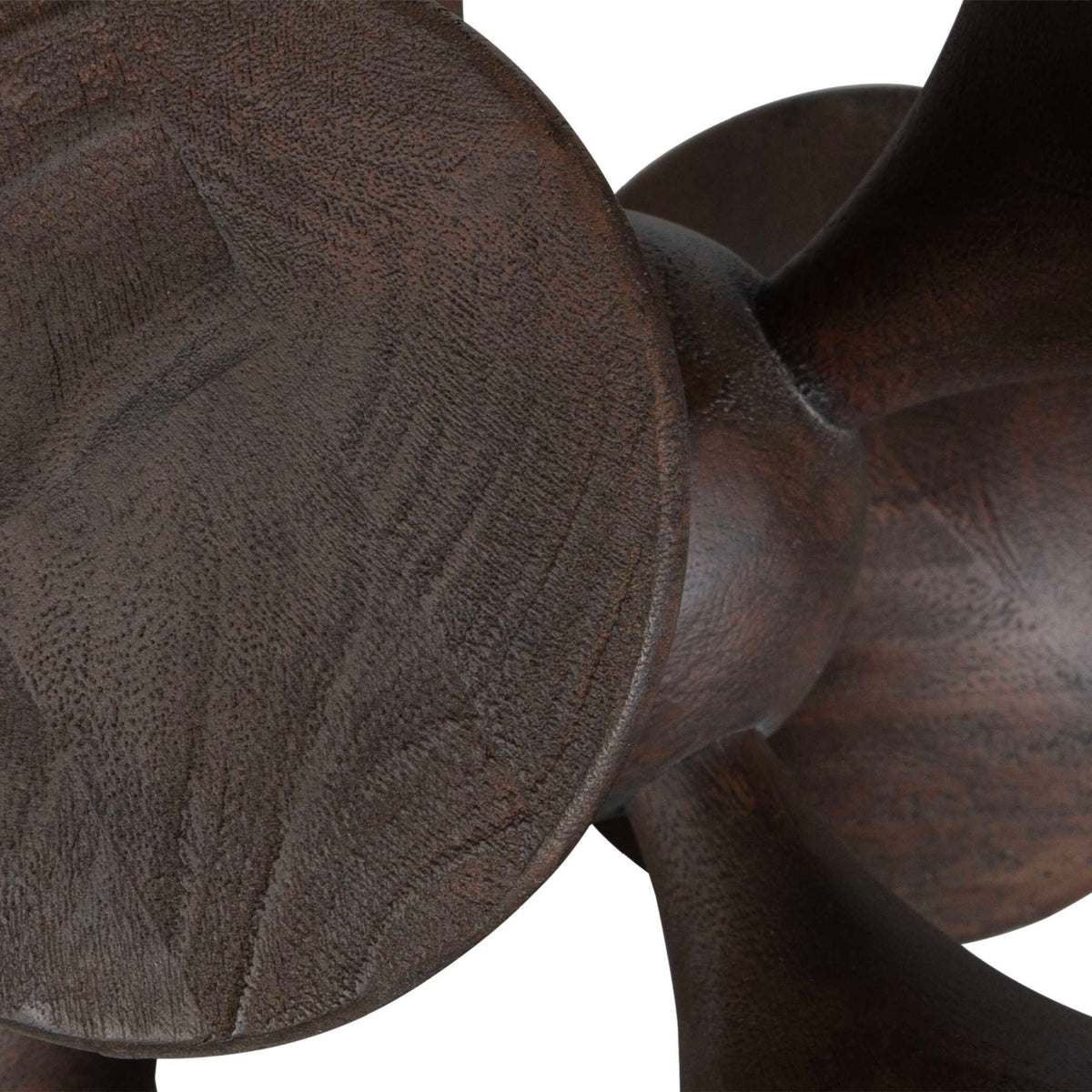 Modern European furniture - Dark Suar Wood Sculptures (2) - www.oroa.com