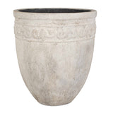 Modern European furniture - Carved Concrete Indoor/Outdoor Planter - www.oroa.com