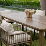 Modern European furniture - Teak Wavy Indoor/Outdoor Bowl - www.oroa.com