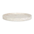 Modern European furniture - Travertine Round Indoor/Outdoor Tray - www.oroa.com