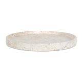 Modern European furniture - Travertine Round Indoor/Outdoor Tray - www.oroa.com