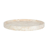Modern European furniture - Travertine Round Indoor/Outdoor Tray - www.oroa.com