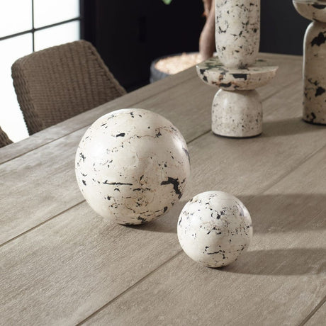Coral Sphere Indoor/Outdoor Decorative Objects (2) | Uttermost Nouveau - www.oroa.com