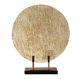 Modern European furniture - Round Rippled Art Glass Charger - www.oroa.com
