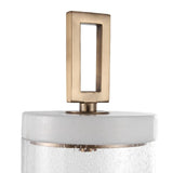 Seeded Glass Cylindrical Containers (2) | Uttermost Hayworth - www.oroa.com