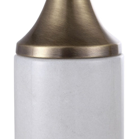 Marble & Brass Candleholders (2) | Uttermost Castiel - www.oroa.com