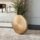 Gold Ribbed Vase | Uttermost Gretchen - www.oroa.com