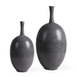 Marbled Black Ceramic Vases (2) | Uttermost Riordan - www.oroa.com
