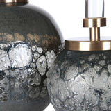 Iridescent Blue-Gray Glass Bottles (2) | Uttermost Cessair -  www.oroa.com