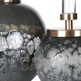 Iridescent Blue-Gray Glass Bottles (2) | Uttermost Cessair -  www.oroa.com