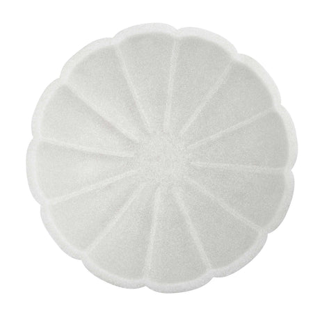 Modern European furniture - White Stone Indoor/Outdoor Bowl - www.oroa.com