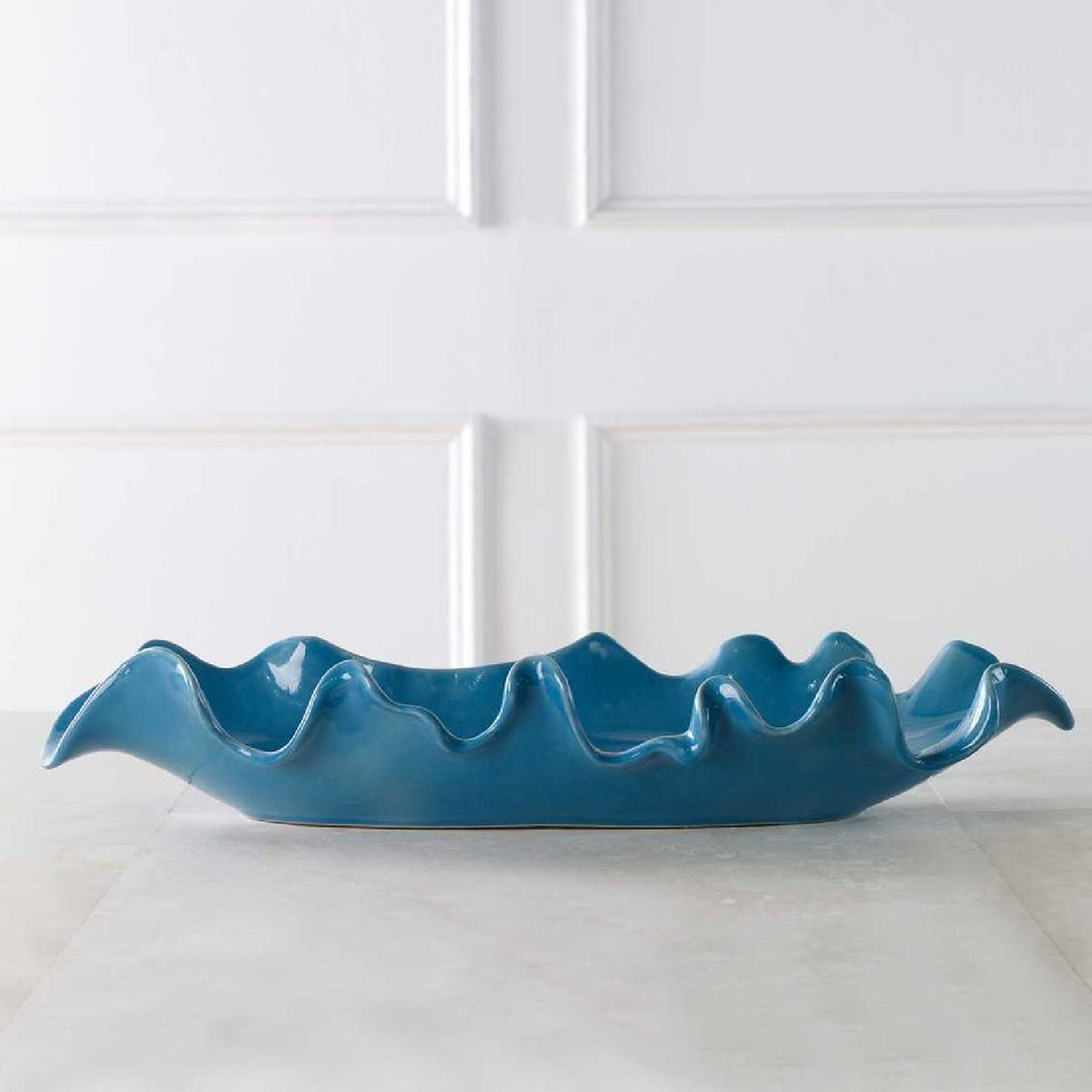 Modern European furniture - Ceramic Curve-Edged Indoor/Outdoor Bowl - www.oroa.com