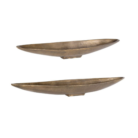 Cast Aluminum Indoor/Outdoor Bowls (2) | Uttermost River Run - www.oroa.com