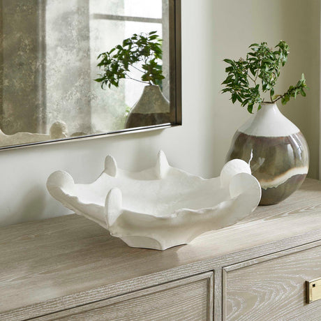 Modern European furniture - Sculptural Ceramic Indoor/Outdoor Bowl - www.oroa.com