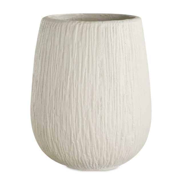 Modern European furniture - Textured White Indoor/Outdoor Planter - www.oroa.com