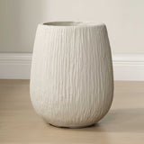 Modern European furniture - Textured White Indoor/Outdoor Planter - www.oroa.com
