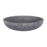 Modern European furniture - Gray Lava Stone Indoor/Outdoor Bowl - www.oroa.com