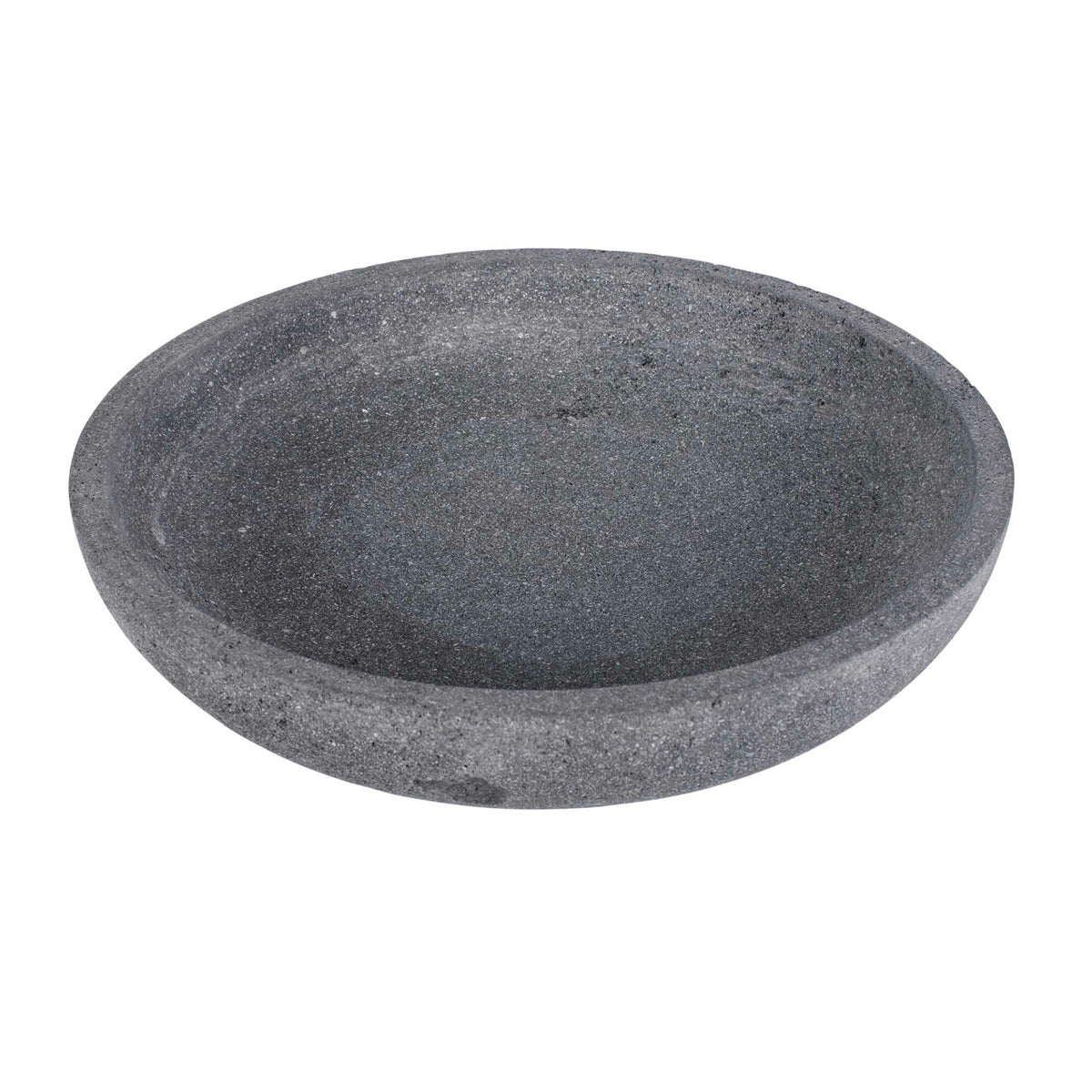 Modern European furniture - Gray Lava Stone Indoor/Outdoor Bowl - www.oroa.com