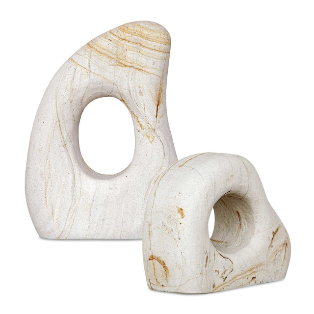Modern European furniture - Carved Stone Indoor/Outdoor Sculptures (2) - www.oroa.com