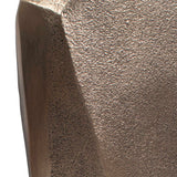 Modern European furniture - Faceted Brass Indoor/Outdoor Vases (2) - www.oroa.com
