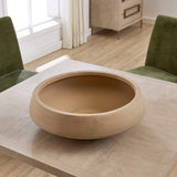 Modern European furniture - Textured Earthenware Indoor/Outdoor Bowl - www.oroa.com