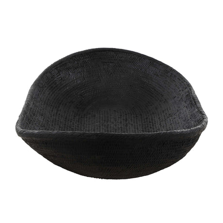 Modern European furniture - Black Oblong Indoor/Outdoor Bowl - www.oroa.com