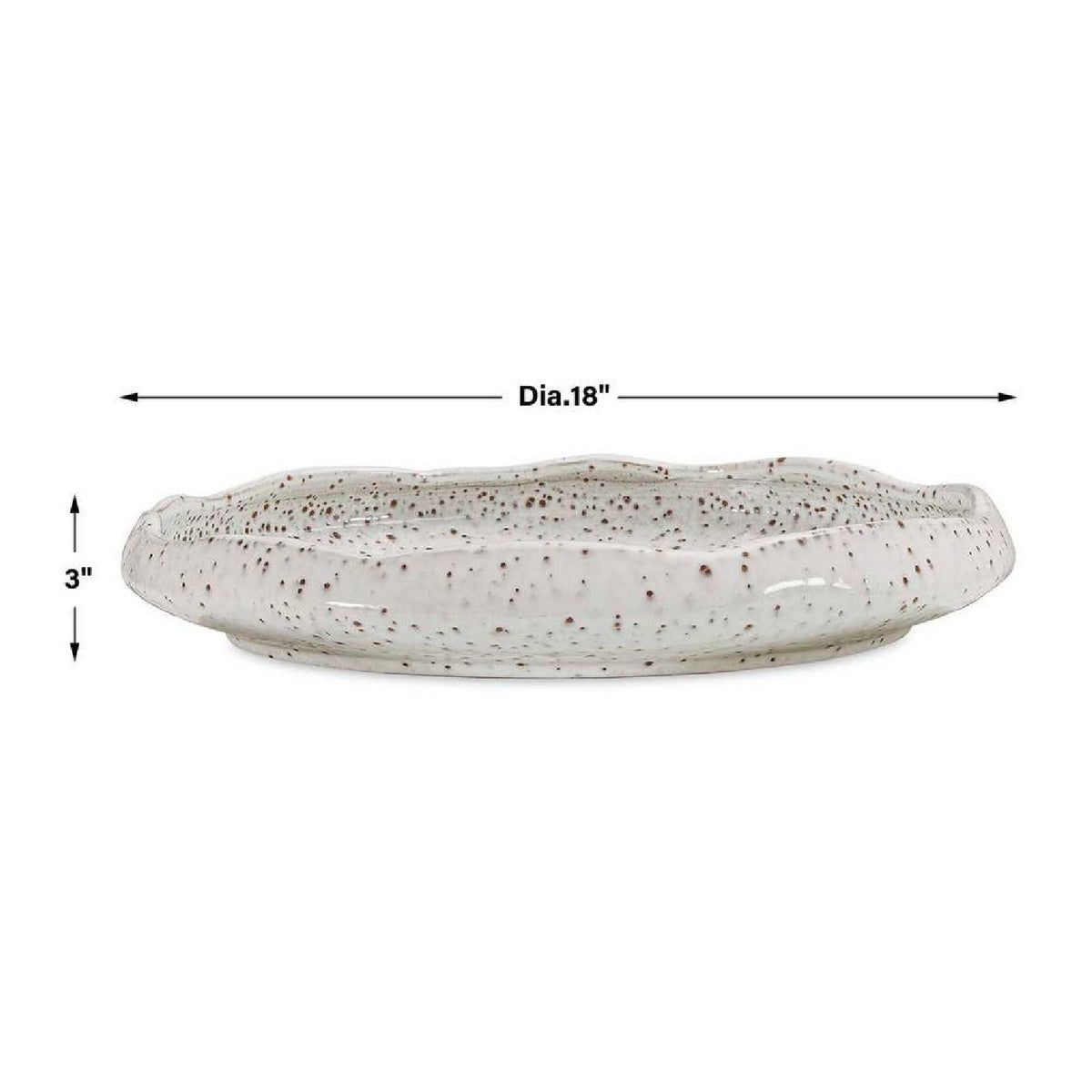 Modern European furniture - Pitted Earthenware Indoor/Outdoor Bowl - www.oroa.com