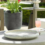 Modern European furniture - Pitted Earthenware Indoor/Outdoor Bowl - www.oroa.com