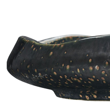 Modern European furniture - Pitted Earthenware Indoor/Outdoor Bowl - www.oroa.com
