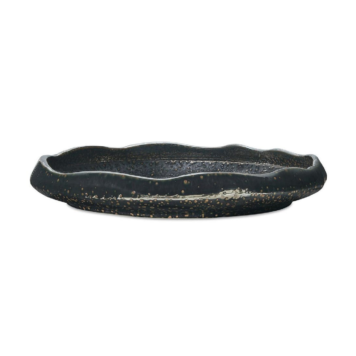 Modern European furniture - Pitted Earthenware Indoor/Outdoor Bowl - www.oroa.com