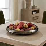 Modern European furniture - Pitted Earthenware Indoor/Outdoor Bowl - www.oroa.com