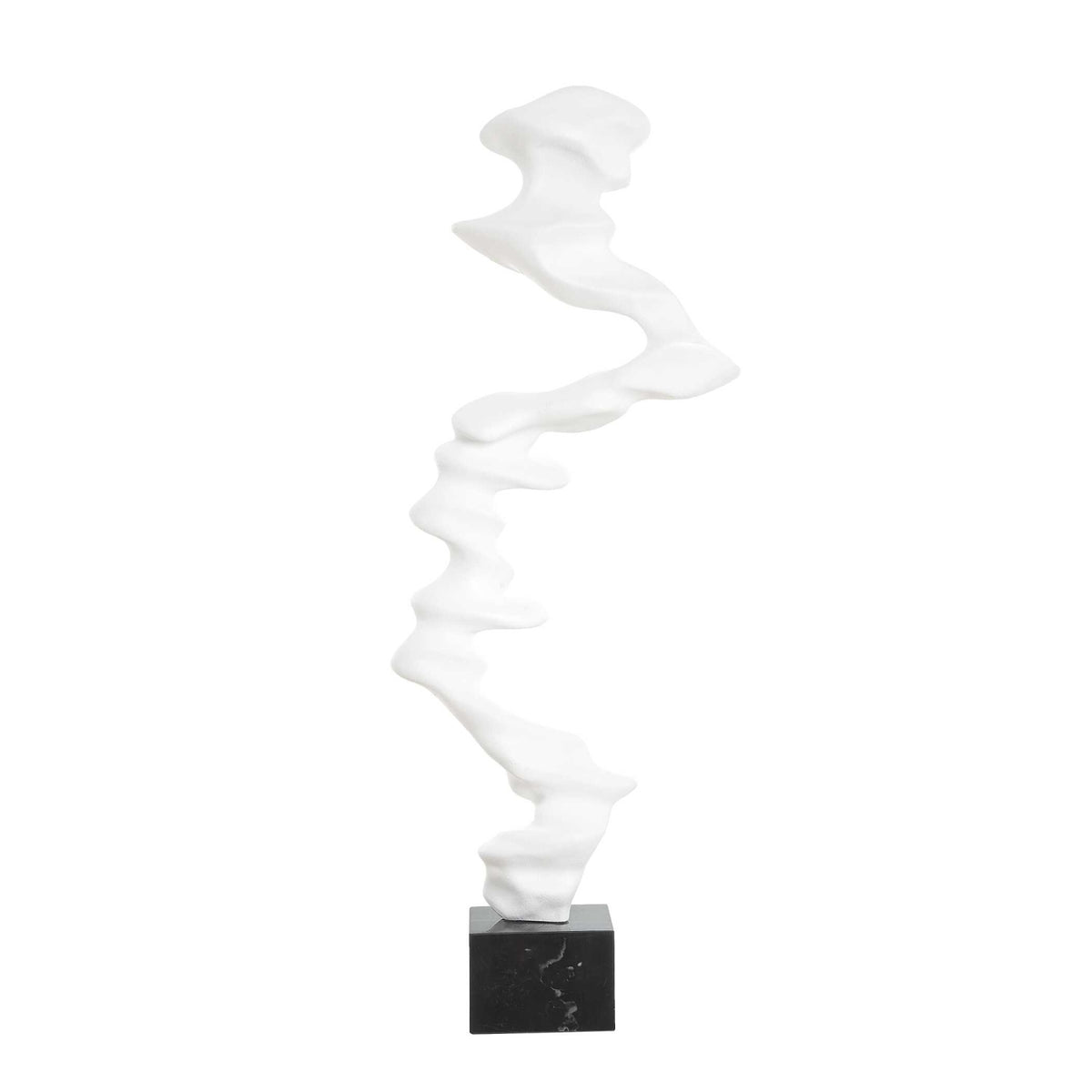 Modern European furniture - White Abstract Indoor/Outdoor Sculpture - www.oroa.com