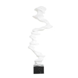 Modern European furniture - White Abstract Indoor/Outdoor Sculpture - www.oroa.com