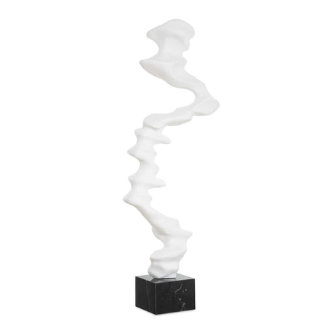 Modern European furniture - White Abstract Indoor/Outdoor Sculpture - www.oroa.com