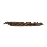 Modern European furniture - Leaf-Inspired Bronze Indoor/Outdoor Tray - www.oroa.com