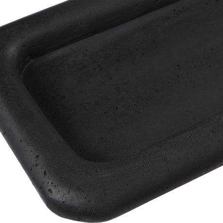 Modern European furniture - Black Rectangular Indoor/Outdoor Tray - www.oroa.com