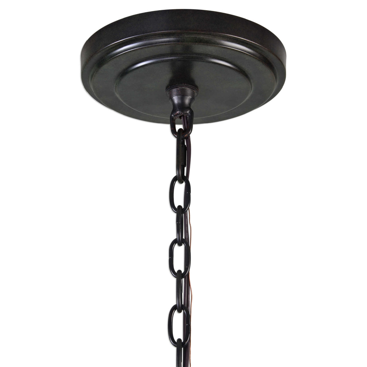 Modern European furniture - Round Bronze 12-Light Chandelier - www.oroa.com